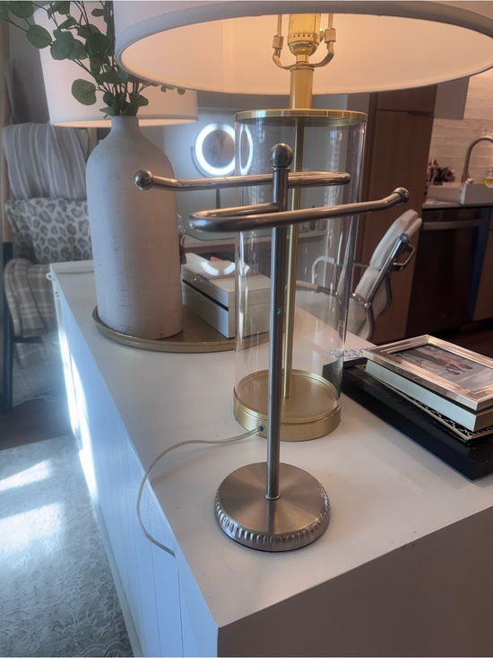 Other - Modern Metallic Jewelry Stand - Silver